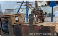 7吨架线式矿用电机车矿山现场工作视频